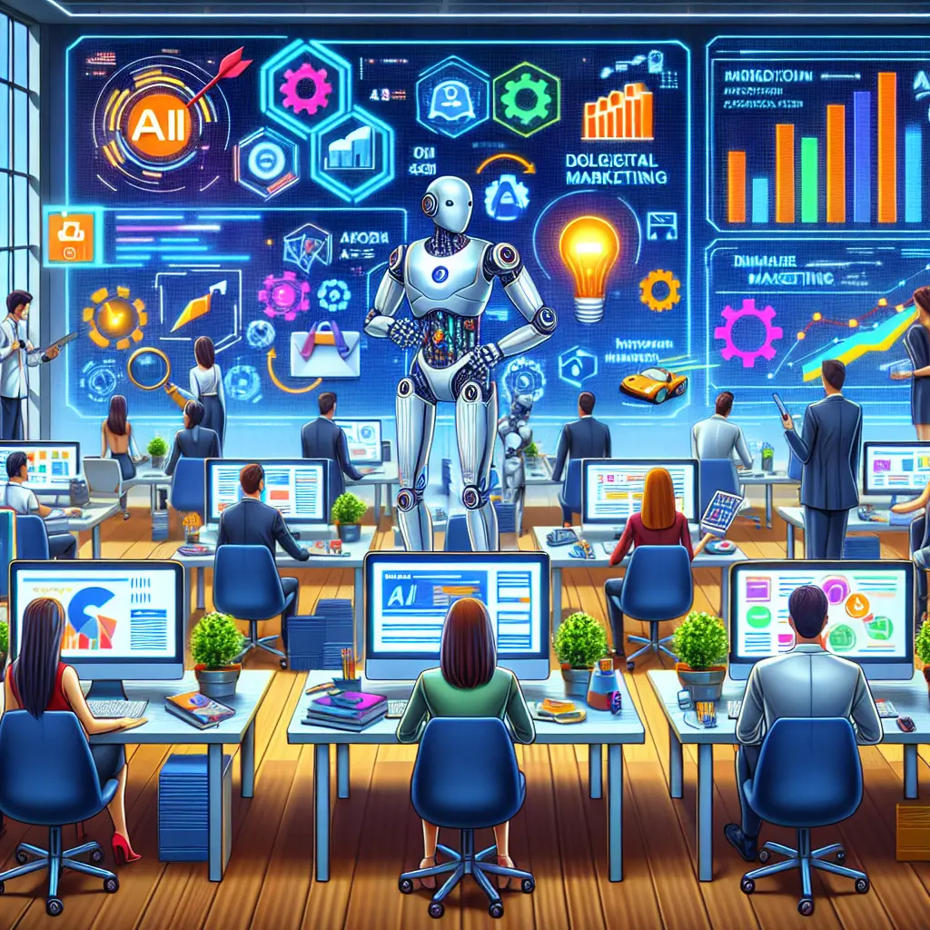 Representation of Impacto de la inteligencia artificial en la creación de contenido en el marketing digital