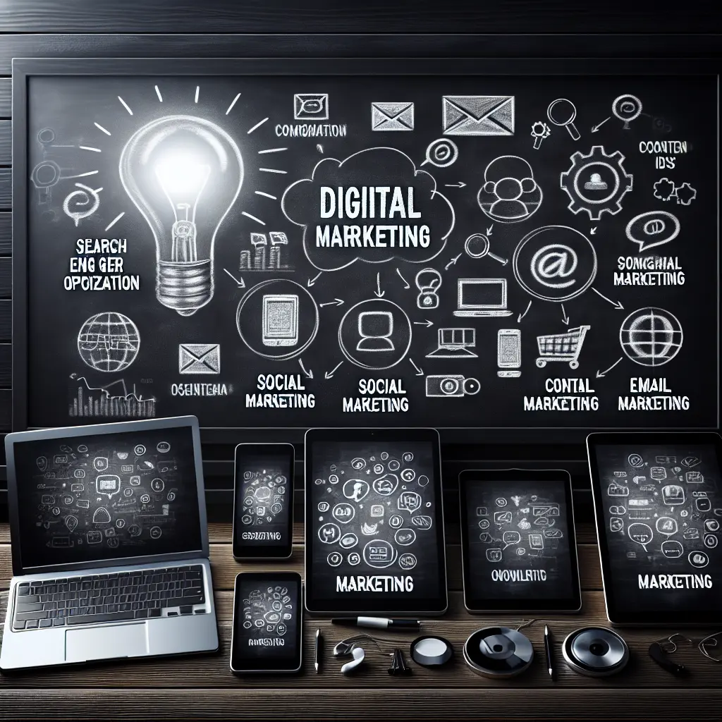 Representation of Marketing Digital: Estrategias y Plataformas Explicadas