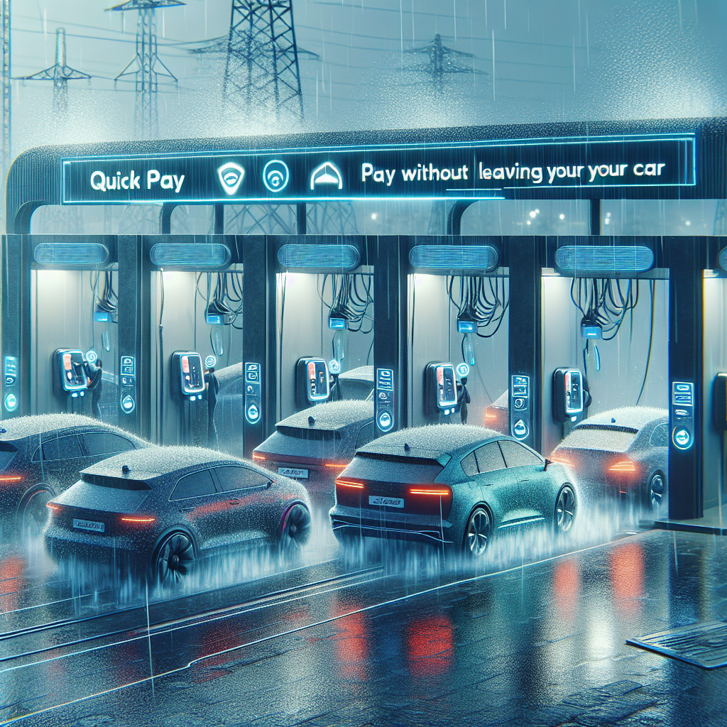 Representación de IMO Car Wash lanza Quick Pay: el pago mediante aplicación permite a los clientes pagar sin salir de sus coches en Reino Unido y Alemania