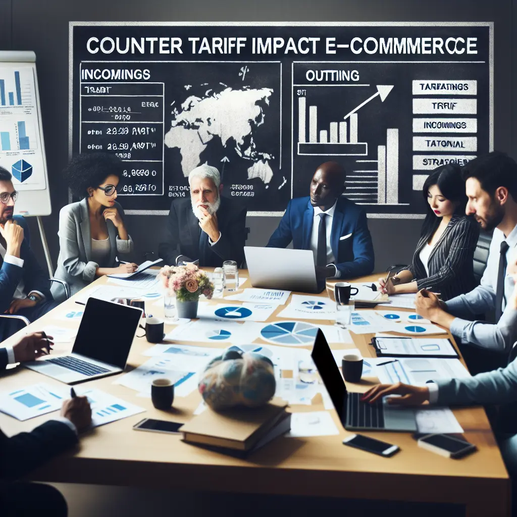 Representation of Estrategias para que las marcas de comercio electrónico recuperen las ganancias afectadas por los aranceles